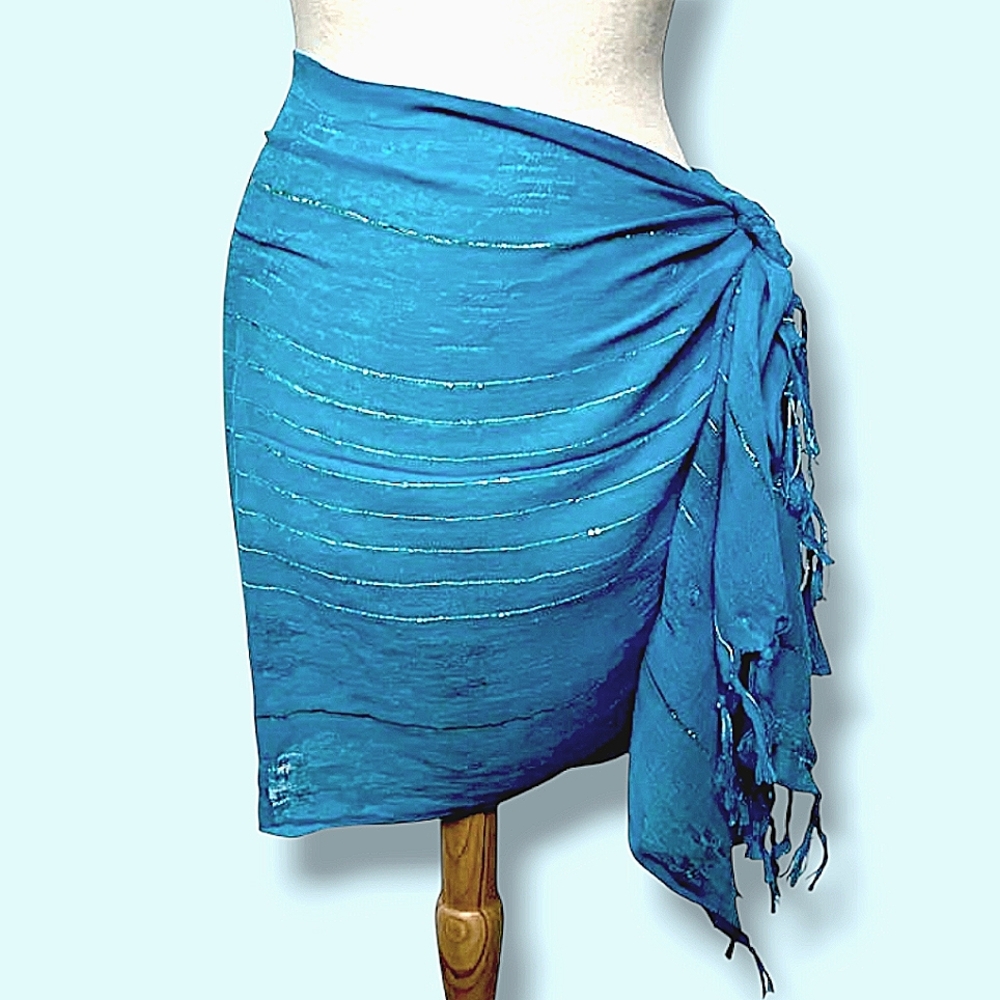✳️NWOT!! Blue Sarong Wrap for Women